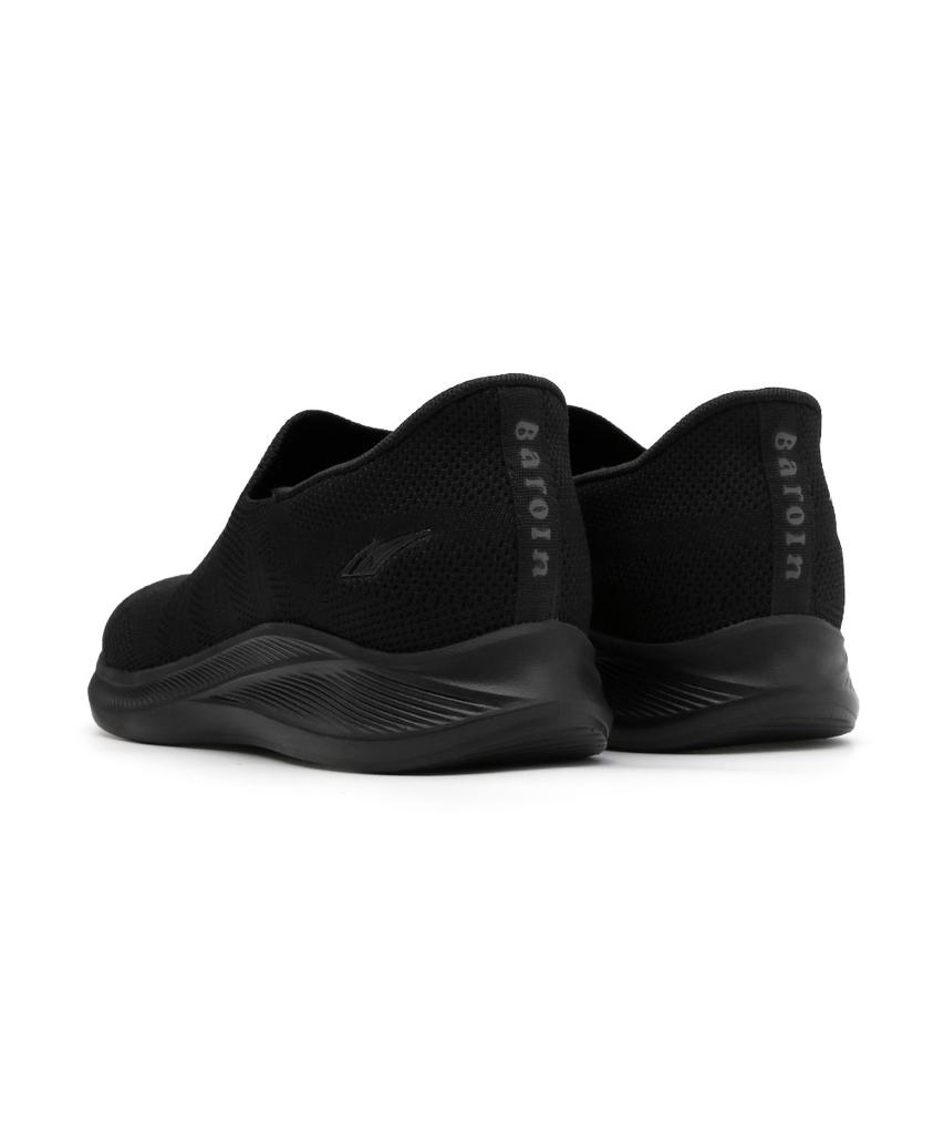 Nassau Baroin Slim Slip-On (Black)