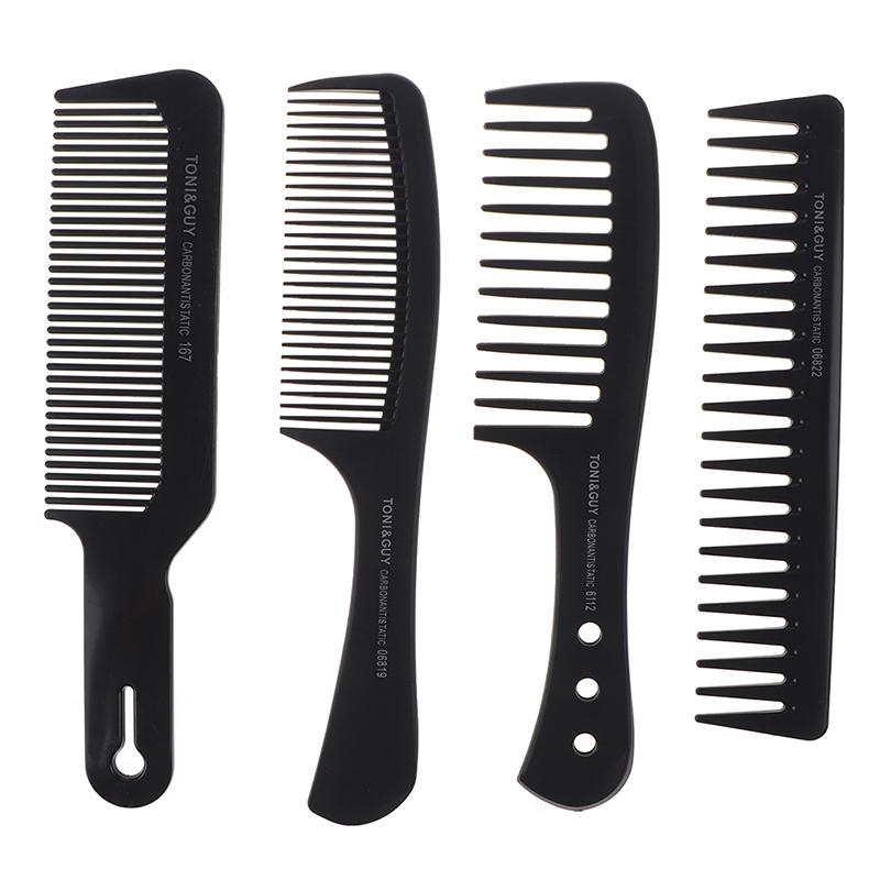 Plastic Hair Cutting Comb Barber Comb Hair Styling Combs Fine Teeth Comb Tools