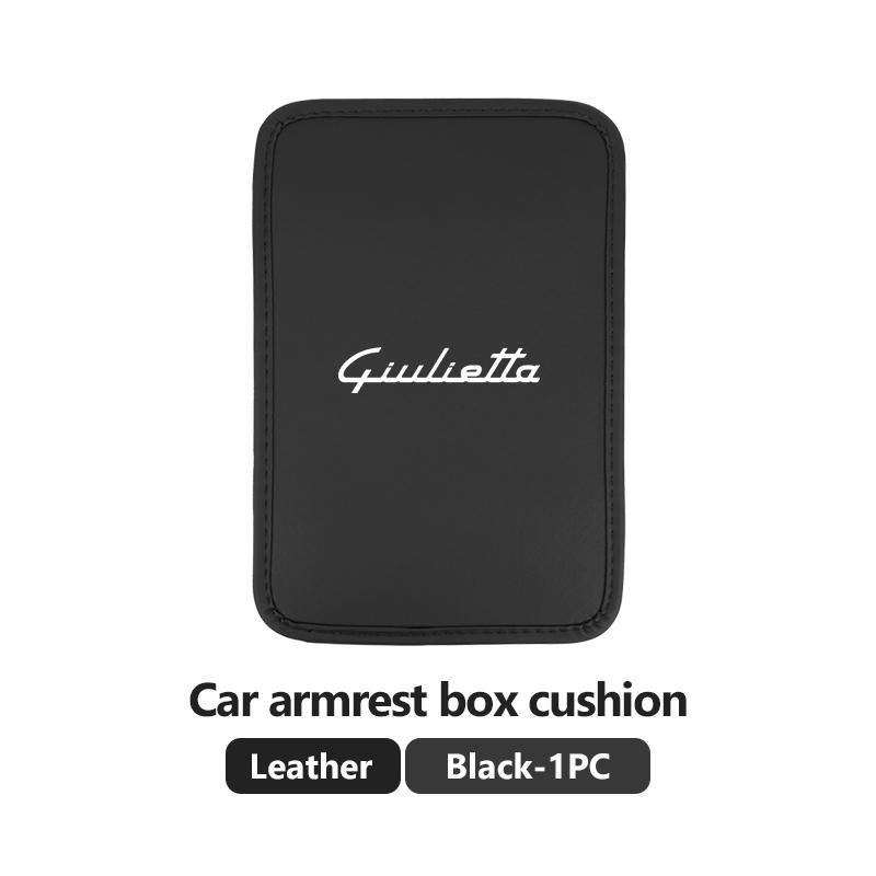 YMSOV1 Car Armrest Box Pad Central Console Armrest Box Protection Cover Mat For Alfa Romeo Giulietta GT 159 147 156 Mito Brera Giulia