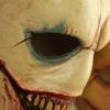 Halloween Clown Face Guard Universal Size Role-Playing Cosplay Face Guard Headpiece Horror Themed Party Props