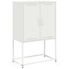 Credenza Alta Bianca 68,5 x 38,5 x 107 cm Acciaio