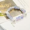Original design super fairy pearl bow bracelet ins style versatile school season student girlfriend bracelet