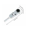 Ratcheting Torques Wrench Adjustable 1/4Inch Reversible Function For 6.35mm Hex Screws Durability Alloy Construction