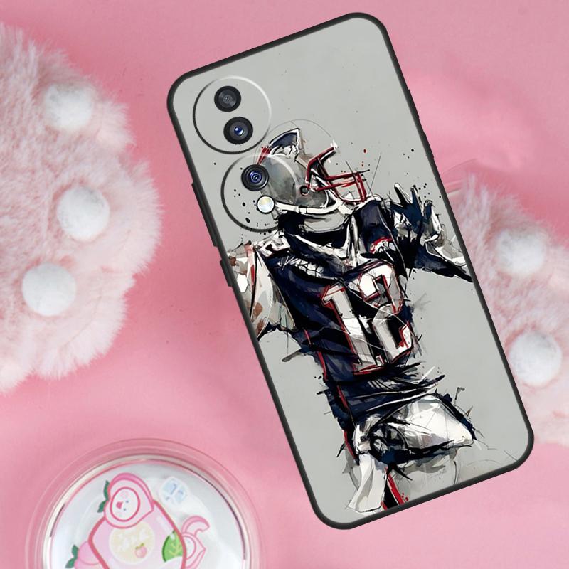 American Football Case For Honor Magic 7 Lite 5 6 Pro Honor 200 50 70 90 Lite X9b X9a X8b X8a X8 X9 X9c Cover