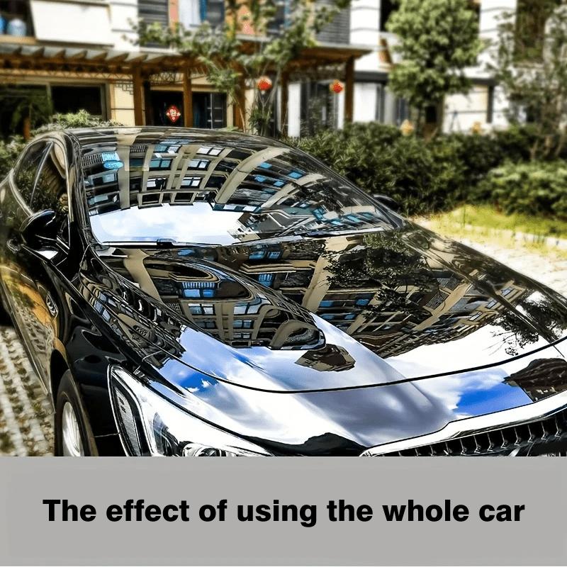 Car Ceramic Nano Wax – Polishing & Anti-Scratch Coating, UV Protection, Crystal Water-Repellent Sealant for Paint, Metal, Plastic – Easy Apply