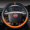 Microfiber Leather Car Steering Wheel Cover For Fiat Ducato Peugeot Boxer Citroen Jumper Relais Ram Promaster Auto Accessories