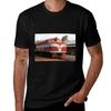 Alte Ghan Lokomotive Alice Springs Australien T-Shirt Basic Rundhals Kurzarm Top