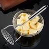 Stainless Steel Potato Masher Manual Avocado Pumpkin Sweet Potato Masher Kitchen Gadget Creative Vegetable Food Mud Press Masher