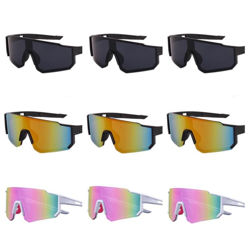 1/9pcs UV400 Cycling Sunglasses Men Women Bike Shades Outdoor Sports Bicycle Dustproof Goggles For Cycling