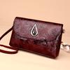Fashion Luxury Women Designer Handbag High Quality PU Leather Small Messenger Bag Flower Embossed Shoulder Crossbody Bags
