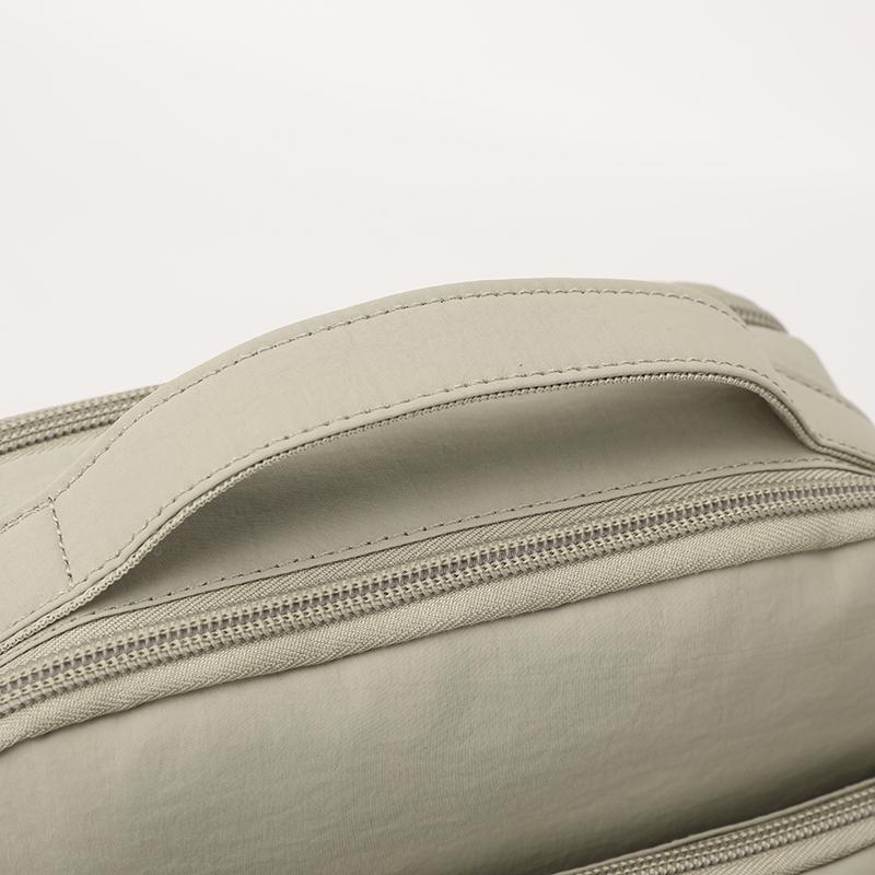 Herren Mehrfache Fächer Mehrfunktionale Ein-Schulter Crossbody-Tragetasche