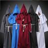 Halloween Cosplay Costume Medieval Monk Costume Monk Robe Wizard Costume Priest Robe COS Costume Stage Costume