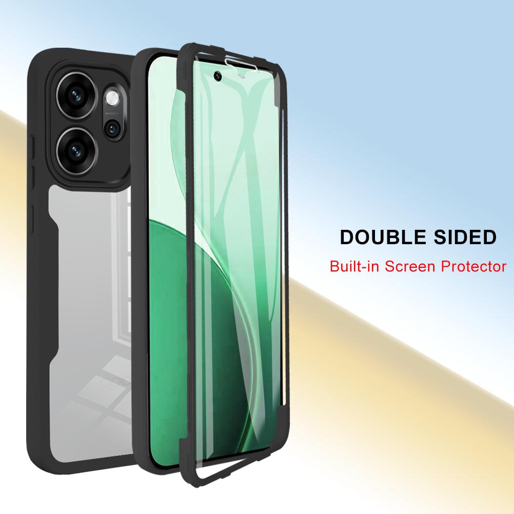 Full Body Protection Shockproof Case for OPPO Reno 15F 14F Reno 15 14 Pro Reno14 F FS 5G Protective Cover Screen Protector Funda