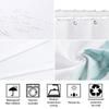 Abstract Line Minimalist Shower Curtain Washable Cloth Bath Curtain Fabric Rustic Striped Baths Curtain Farmhouse Bathroom Decor