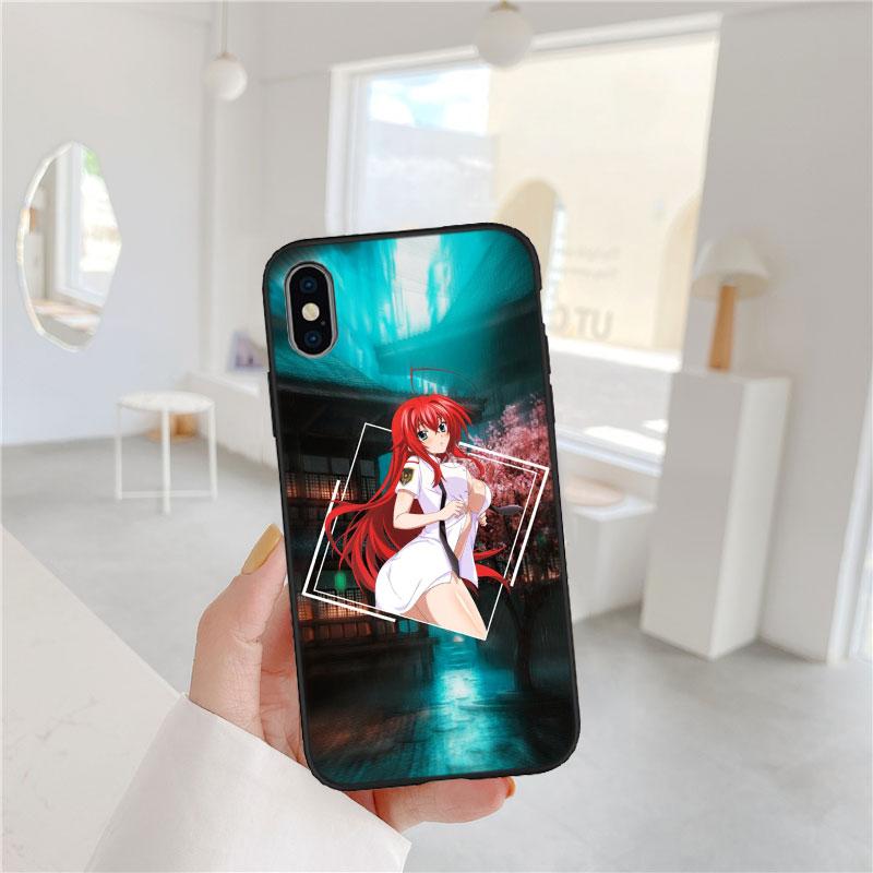 LO84 Rias Gremory Phone Case for Samsung Galaxy A11 A12 A13 A15 A52S A53 A55 A56 A70 A71 A72 A73 F06 F16 F56 S10 Plus S10e