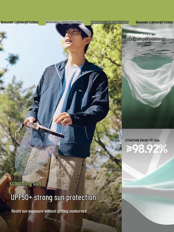 Beneath Men's WR938 Lightweight Sun Protection Jacket