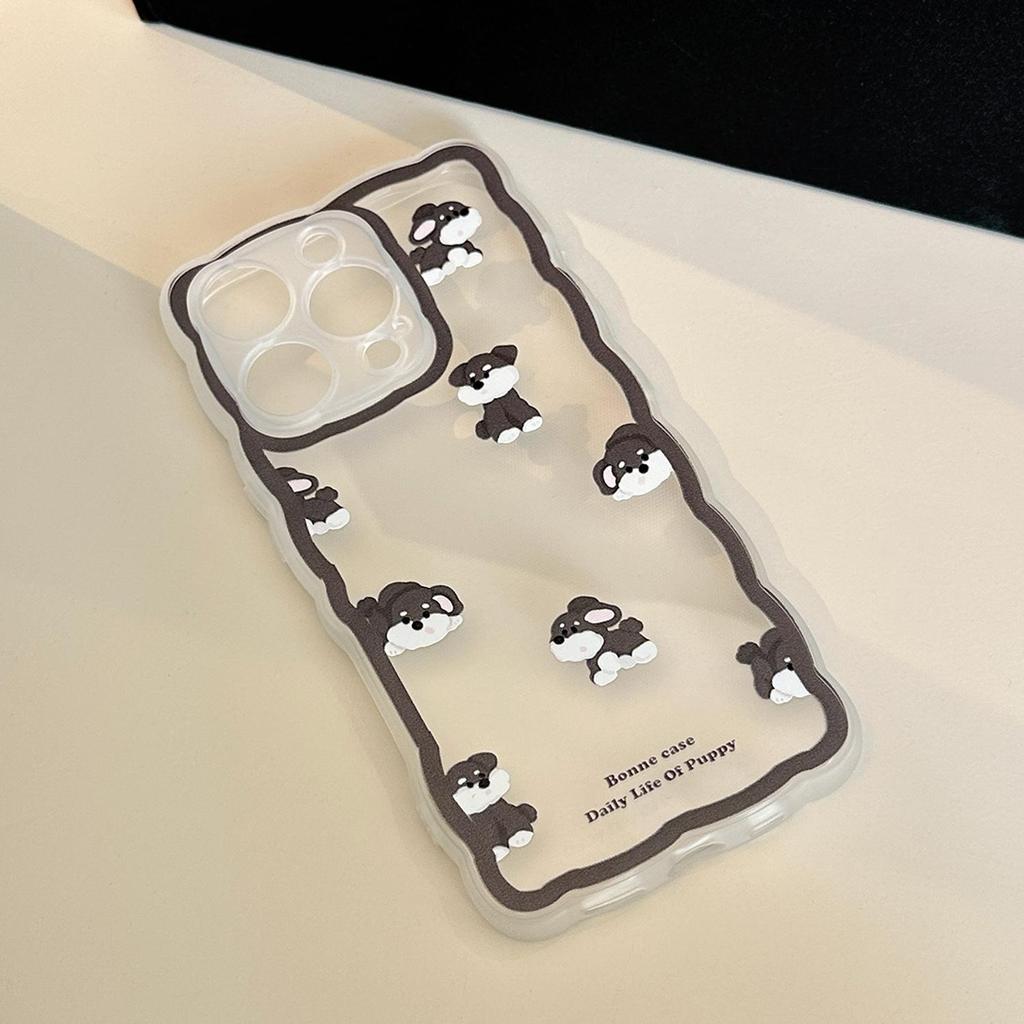 Personalized cartoon puppy phone case for Apple phones
