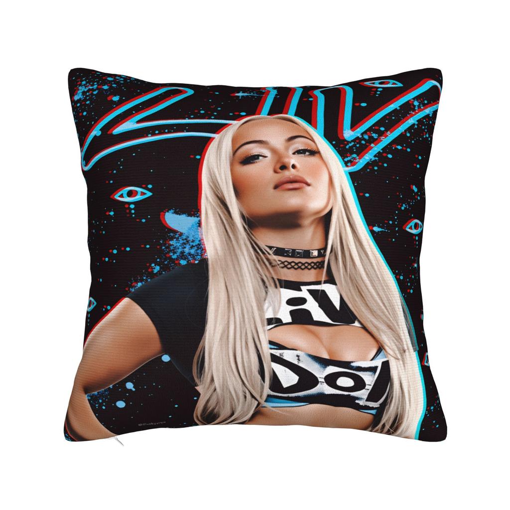 Liv Morgan American Wrestler And Actress Pillow Case Custom Pillow Cover For Chair Sofa Home Decor Cute Funny Pillowcases