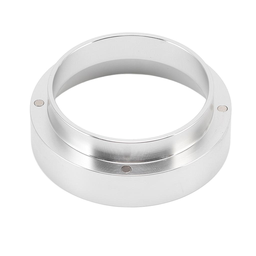 51mm Dosing Funnel Anti Flying Powder Aluminum Alloy Dosing S with Magnetic for Household Coffee Shop