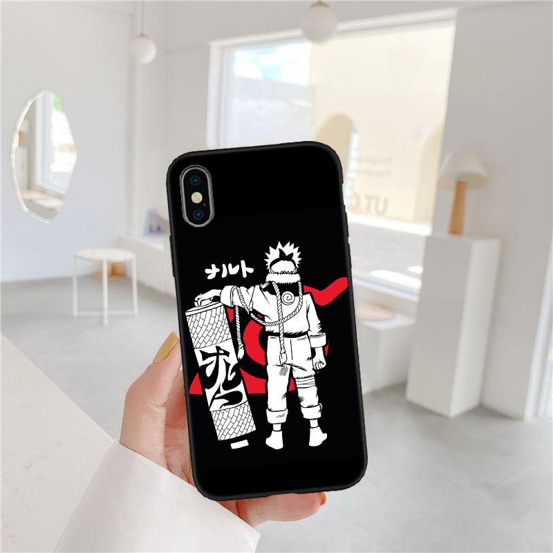 PP46 Naruto Akatsuki Soft Shell Phone Case for Redmi Note 8 9 Pro Max 9S 9T 9C NFC 8T 8A 10A A4