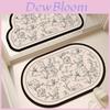 Minimalist Diatom Mud Bathroom Mat With Absorbent Surface For Home Use