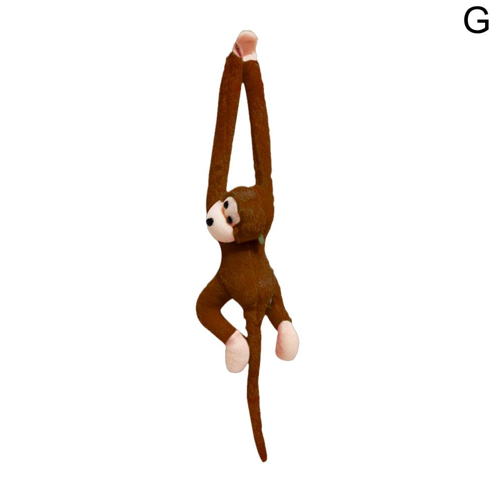 Cute Long Arm Monkey Plush Toy Creative Curtain Hanging Doll Soft Stuffed Animal Gift