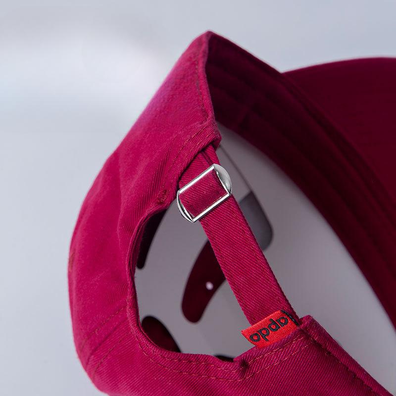 Nouveau Haut Doux Broderie Amour Visage Montrant Petite Casquette de Baseball pour Femmes Au Printemps et en Été Version Coréenne Polyvalente Protection Solaire Casquette de Baseball