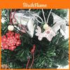 Charming 10pcs Wooden Christmas Tree Ornaments For Festive Home Decor