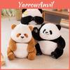 Niedliches und realistisches Panda-Plüschtier mit PP-Baumwollfüllung Perfektes Geburtstagsgeschenk für Kinder