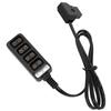 Photography Power Supply Camera 1 To 4 D Tap Splitter Cable (Straight Splitter Cable)
