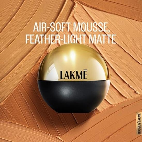Lakmé Absolute Skin Mousse Natural, Dourado Médio 03, 25G
