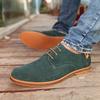 Men 'S Fashion Dress Shoes Retro Suede Leather Men Shoe Classic Oxford Casual Sneakers 48 Large Size Flats Comfortable Male Boots