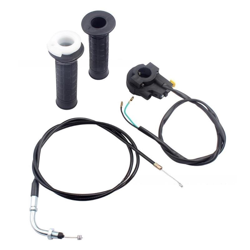 22mm Twist Throttle Grips and Cable Motorcycle Accessories for 2 Strokes Engine 80 60 50cc Mini Bike Accelerator Grip