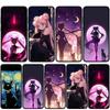 כיסוי לאייפון 15 14 Xiaomi Redmi Note 13 12 11 Pro Max X 8 7 9 XR Samsung Galaxy S24 S23 A05 OPPO A15 Huawei Anime Sailor Cartoon Moon Case