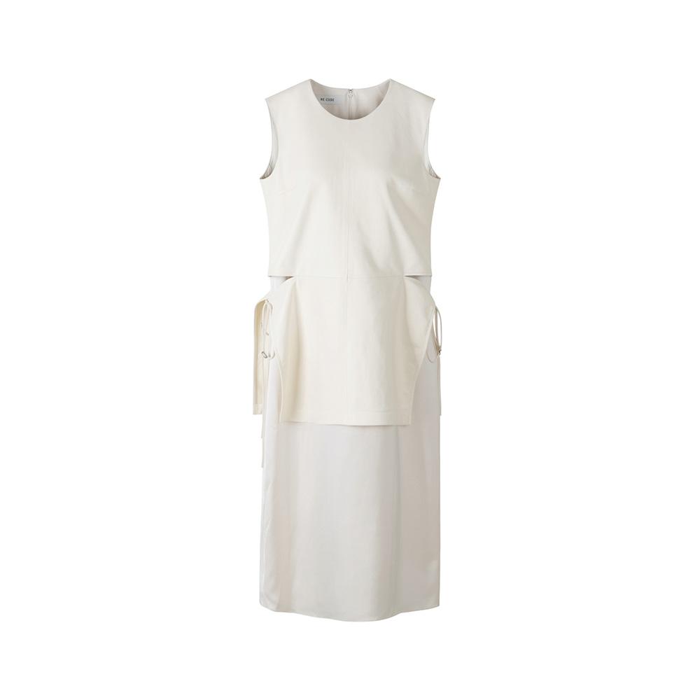 Recorde Two Wings Leather Dress_R0Das23005Ivx