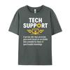 Funny Tech Support Definition Sysadmin Tech Support Nerd Clothing Spring Long Sleeve TShirt Men Gothic Style