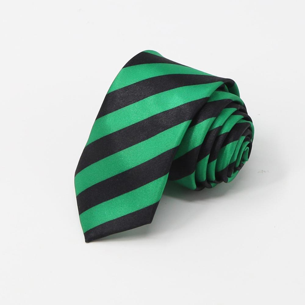 Leopard Print JK Uniform Necktie Stripe Shirt Tie Decoration Casual Polka Dot Ties Daily