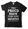 Proud Mom of Awesome Daughter T-shirt Tee Gift for Mom Mother's Day Tee Shirt