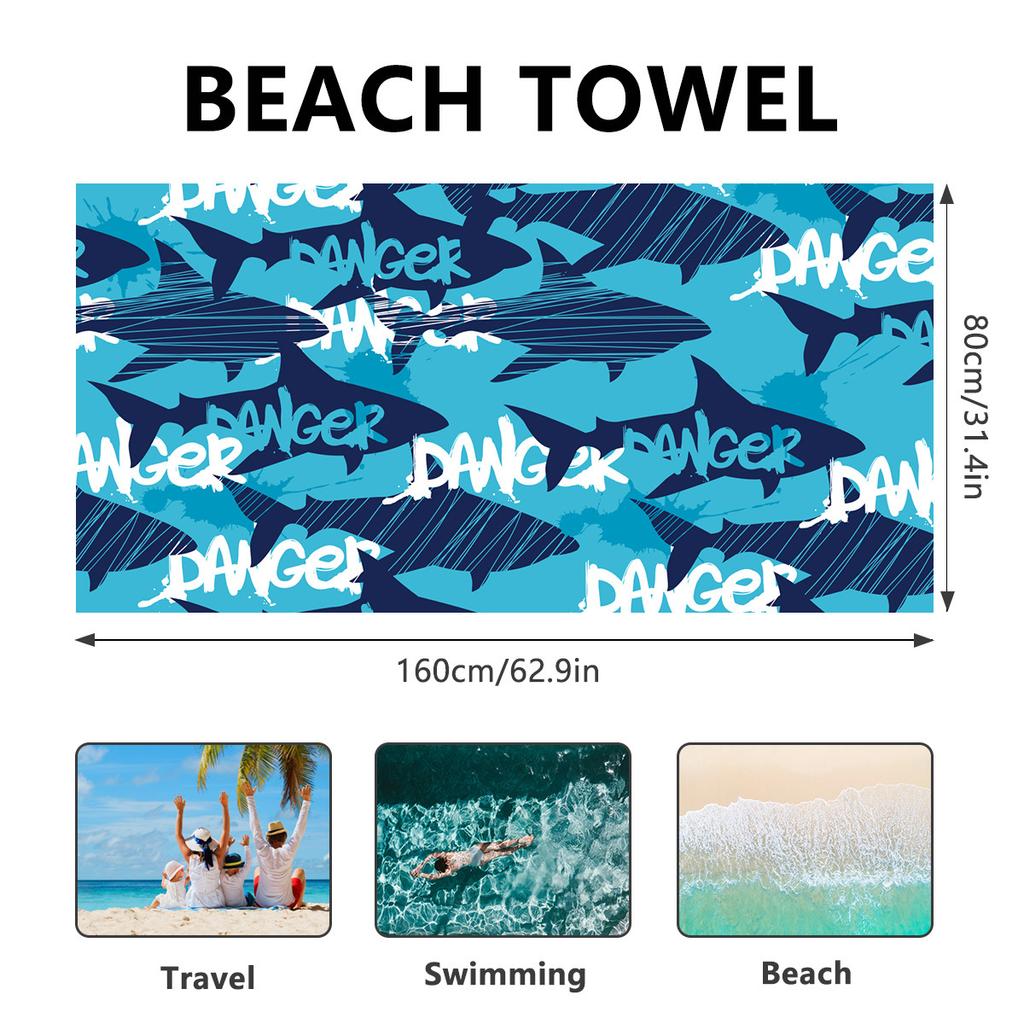 80x160CM Dubbelzijdige fluwelen microvezel strandhanddoek Grote sportschool sport zwembadhanddoek Vrouwen Grote yogamat Mode zomer surfjas deken