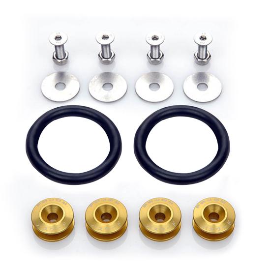 Kit de liberação rápida durável para fixadores JDM, para-choques, porta-malas, para-lamas, tampas de escotilha