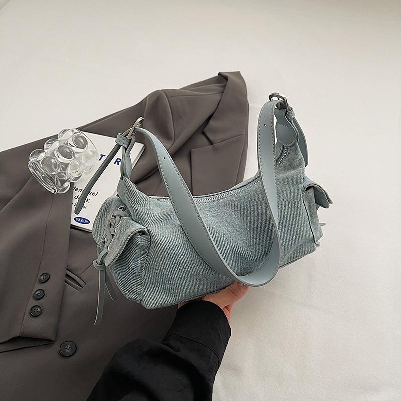 Zachte leren tas voor dames retro textuur rood monochroom veelzijdig schouder shopping damestassen