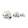 1 PC of High Presssue 1/8" 1/4" 3/8" 1/2" 3/4" 1" Female Male Elbow Angle 90 Degree Coupler 304 Stainless Pipe Fitting Water Gas