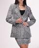 Damenanzug Espiga 238288 36 schwarz-weiß (Blazer, Rock)