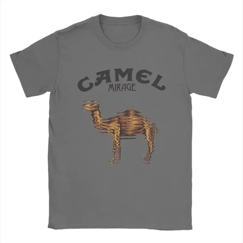 2026 Pop Retro Car Camel Cigarettes Tshirt Vintage Cotton Tops Tee Short Sleeve Casual Streetwear Unisex Unisex Clothing Motosport