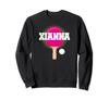 Xianna Name Girls Table Tennis Ping Pong Game Racket Sports Sweatshirt