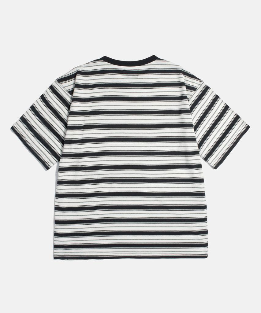 ESPIONAGE Multi Border Pocket Tee Black