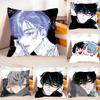 New Cartoon Alien Stage Ivan Case Plush Fabric Soft Pillowcase Double Sided Print Cushion Cover Household Gifts