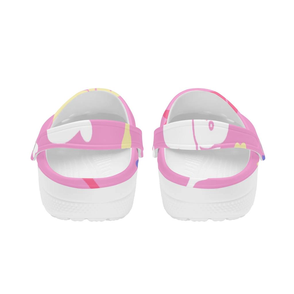 Colorful Printed EVA Clogs Adult Unisex Breathable Lightweight Slip On Casual Footwear Soft Sole Summer Sandals Summer Daily Wear