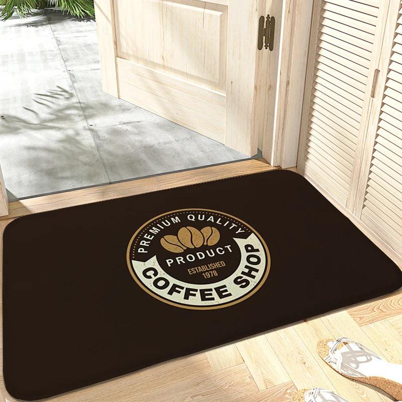 Koffiehuis Tapijt Entree Huis Badkamermat Antislip Hal Veranda Vloer Zacht Kleed voor Slaapkamer Moderne Woondecoratie