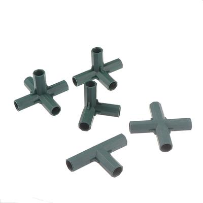 16Mm Pvc Fitting Stable Support Heavy Duty Greenhouse Frame Building Connector